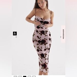 House of cb Azura midi dress